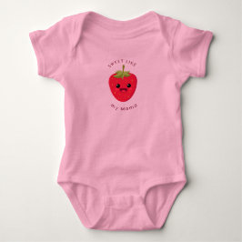 Body Para Bebé Strawberry Baby Bodysuit