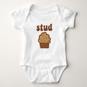 Body Para Bebé Stud Muffin Valentines T-Shirt