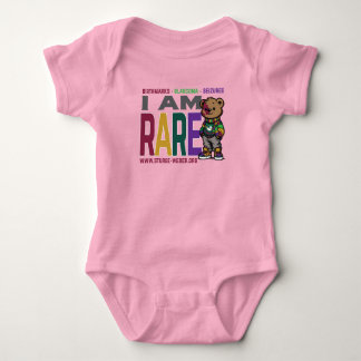Body Para Bebé Sturge-Weber Rare Bear Awareness for Baby