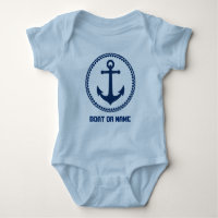 Su nombre o nombre de barco Marina Anchor y Azul