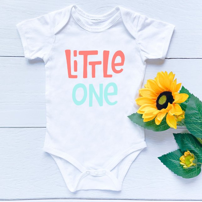 Body Para Bebé Su texto MOM "little one" (Subido por el creador)
