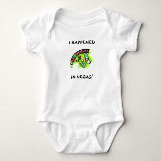 Body Para Bebé Sucedí en camiseta del bebé de Vegas