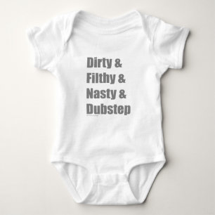 Body Para Bebé Sucio y sucio y Grimey y Dubstep