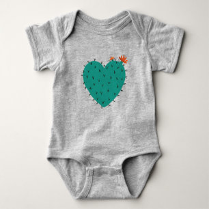 Body Para Bebé Suculento corazón