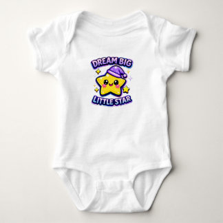 Body Para Bebé Sueña grande pequeño bebé