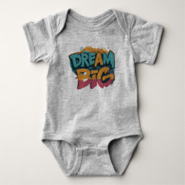 Body Para Bebé Sueña Grande Suave y Lindo 