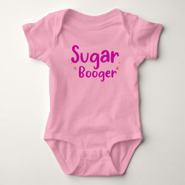 Body Para Bebé Sugar Booger Baby Girl Bodysuit (Anverso)