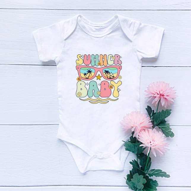Body Para Bebé Summer Baby Bodysuit (Subido por el creador)