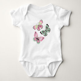 Body Para Bebé Summery Sweet Butterflies