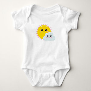 Body Para Bebé Sun y Cloud