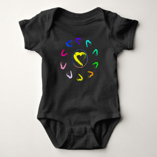 Body Para Bebé Sunrise Hearts Baby Bodysuit