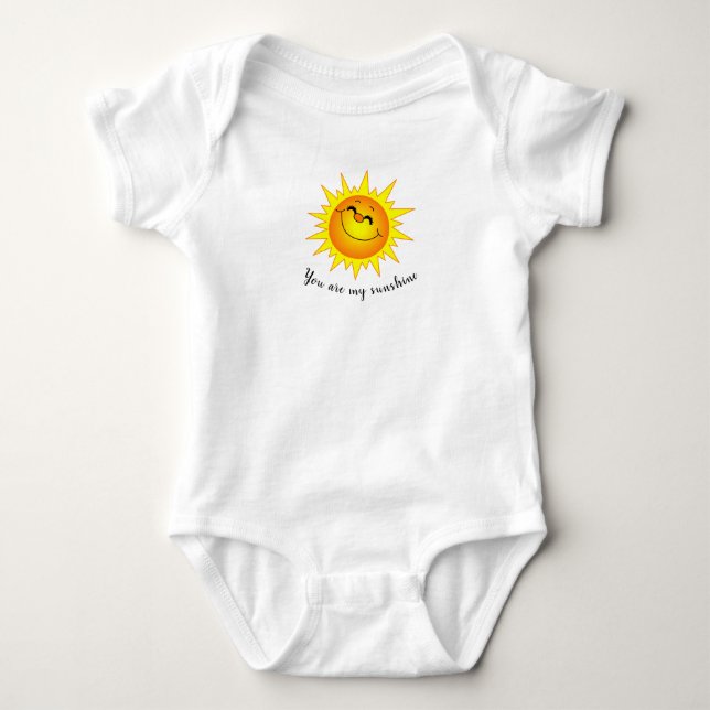 Body Para Bebé Sunshine (Anverso)