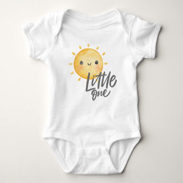 Body Para Bebé Sunshine Little One Baby Shower (Anverso)