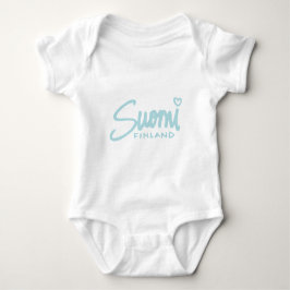 Body Para Bebé Suomi Finlandia 5