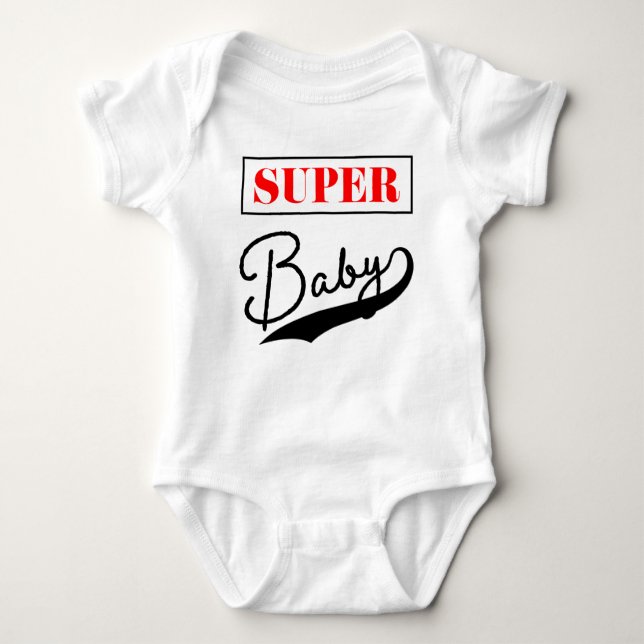 Body Para Bebé Super Baby (Anverso)