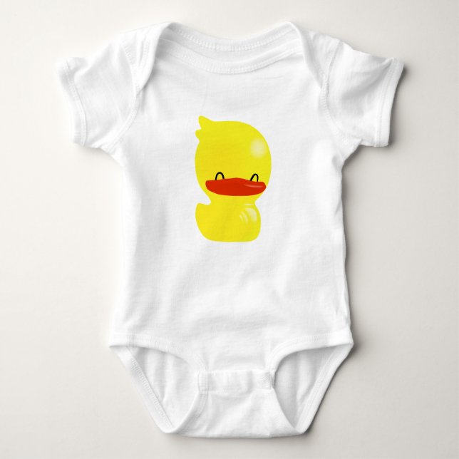 Body Para Bebé Super Cucky Ducky Baby Bodysuit (Anverso)