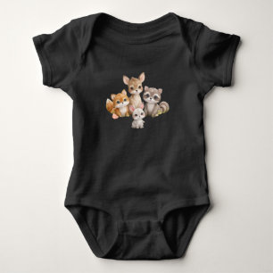 Body Para Bebé Super Panda Hero — Panda Bebé Volador Kawaii Lindo