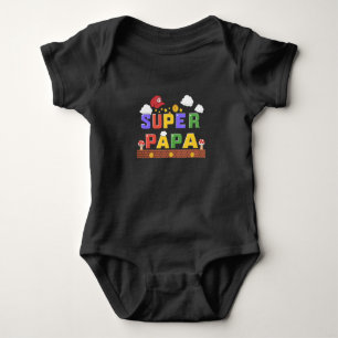 Body Para Bebé Super Papa