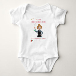 Body Para Bebé Super Science Baby Bodysuit - Marie Curie