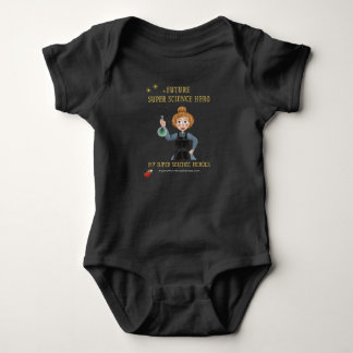 Body Para Bebé Super Science Baby Bodysuit - Marie Curie