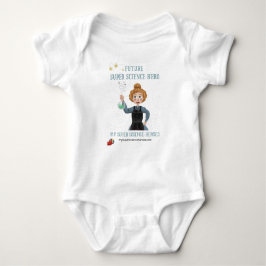 Body Para Bebé Super Science Baby Bodysuit - Marie Curie