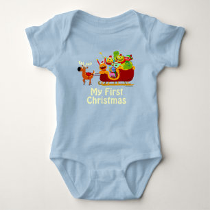 Body Para Bebé Super Simple Holiday Rhymington My First Christmas