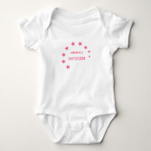 Body Para Bebé Superestrella de Mamá