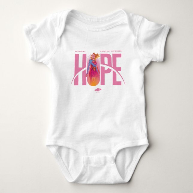 Body Para Bebé Supergirl Esperanza (Anverso)