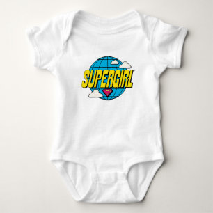 Body Para Bebé Supergirl Gráfico Pop Global