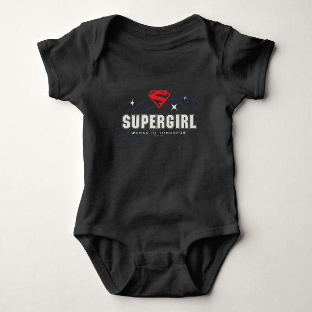 Body Para Bebé Supergirl Woman of Tomorrow (Anverso)