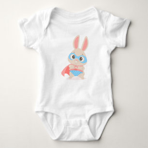 Body Para Bebé Superhéroe Conejo Conejo Bebé Sleeper Bodysuit