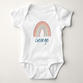 Body Para Bebé Superlindo Boho arcoíris Baby Bodysuit