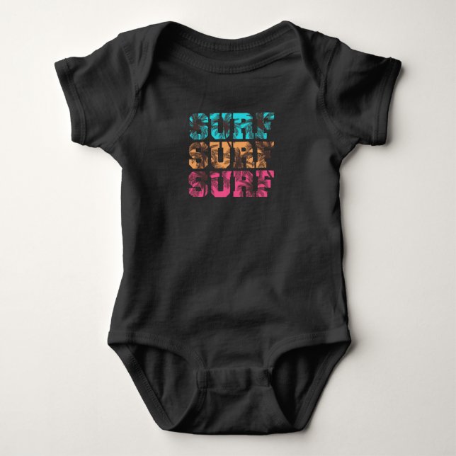 Body Para Bebé Surf Surf (Anverso)