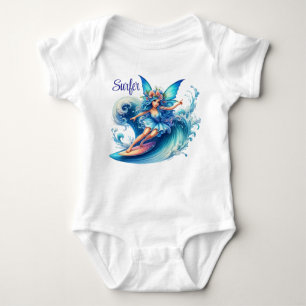 Body Para Bebé Surfer Fairy