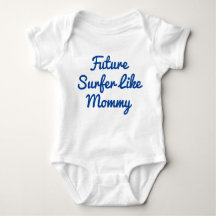 Surfista Futuro Como Mami Baby Bodysuit