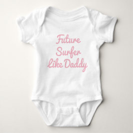 Body Para Bebé Surfista Futuro Como Papi Baby Bodysuit