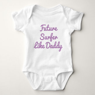 Body Para Bebé Surfista Futuro Como Papi Baby Bodysuit