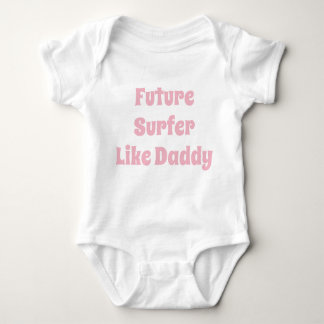 Body Para Bebé Surfista Futuro Como Papi Baby Bodysuit