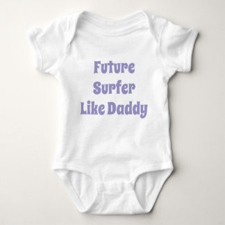 Body Para Bebé Surfista Futuro Como Papi Baby Bodysuit