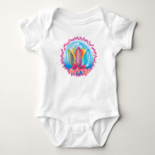 Body Para Bebé ¡Surf's Up! -Surfera