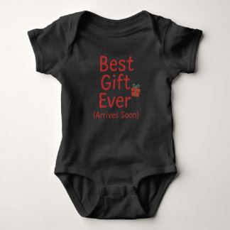 Body Para Bebé Surprise pregnancy christmas - Best Gift Ever