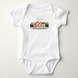 Body Para Bebé Sushi Baby T-Shirt