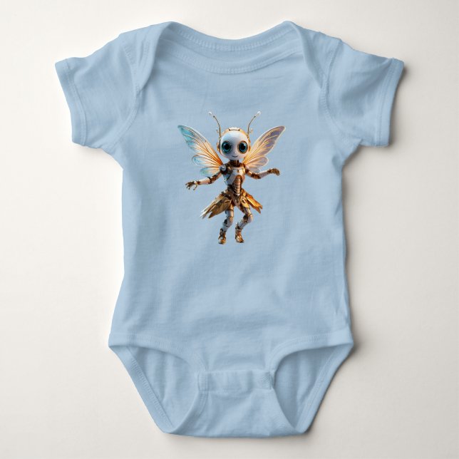 Body Para Bebé Sweet Ant Girl Dancing Robot Pixie (Anverso)
