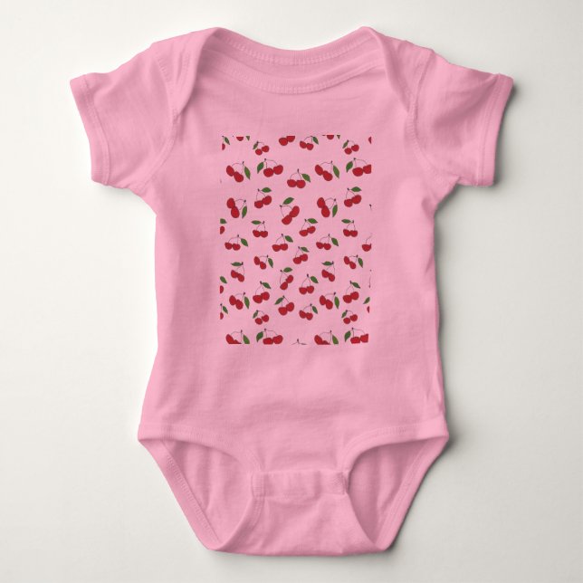 Body Para Bebé Sweet Cherry Baby Tutu (Anverso)