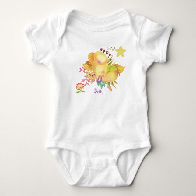 Body Para Bebé Sweet Dreams Elephant Baby (Anverso)