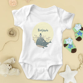 Body Para Bebé Sweet Nautical Whale Octopus Baby Shower