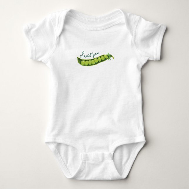 Body Para Bebé Sweet pea (Anverso)