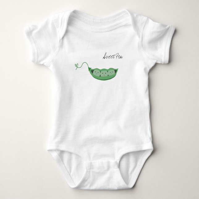Body Para Bebé Sweet Pea Baby Bodysuit (Anverso)