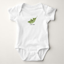 Sweet Peas Baby Bodysuit