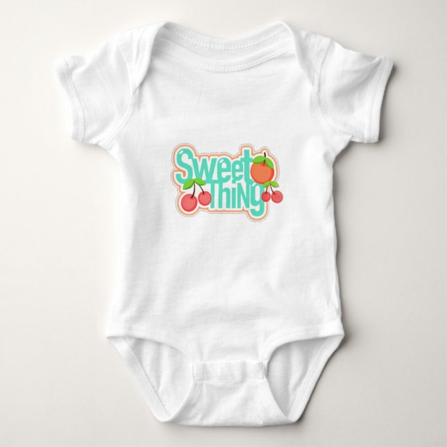 Body Para Bebé Sweet Thing (Anverso)